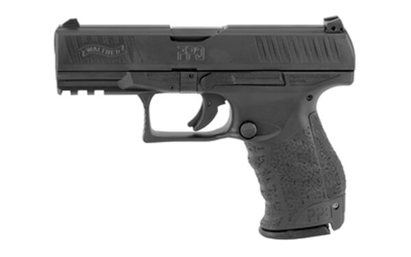 Walther PPQ M2 9mm, 4" Barrel, 3-Dot Adj. Low Profile, Black, 2x 15rd Mags
