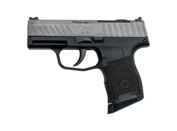 ZEV Tech Z365 Octane Gun Mod 9mm, 3.1" Barrel, Optics Ready, Zev Laser Stipple, Black/Titanium, 10rd