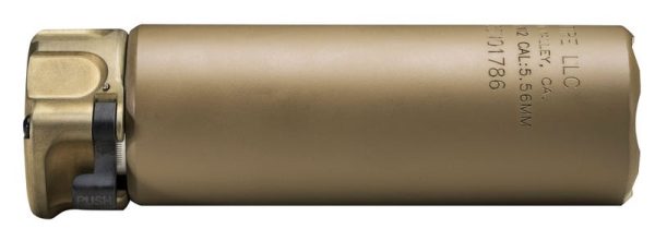 SUREFIRE SOCOM556-MINI GEN2 SILENCER 5.56 5" FLAT DARK EARTH