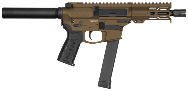 CMMG BANSHEE MKGS BRONZE 9MM 5" BARREL 33-ROUNDS NO BRACE