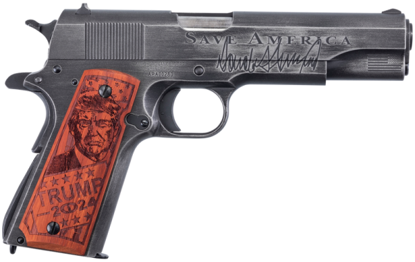 AUTO-ORDNANCE 1911 TRUMP SAVES AMERICA .45 ACP 5" BARREL 7-ROUNDS