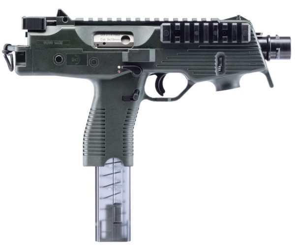 B&T TP9 PISTOL OD GREEN 9MM 5" BARREL 30-ROUNDS