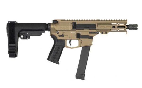 CMMG BANSHEE MKGS 9MM 5" BARREL 33 ROUNDS COYOTE TAN