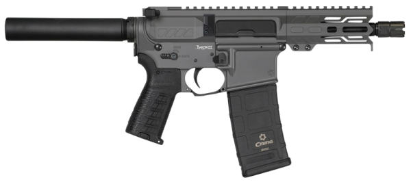 CMMG PISTOL BANSHEE MK4 9MM 5" BARREL 30 ROUNDS TUNGSTEN GRAY