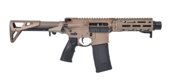 DANIEL DEFENSE DDM4 PDW SBR FLAT DARK EARTH .300 AAC BLACKOUT 7" BARREL 30-ROUNDS