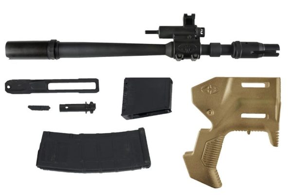 DESERT TECH MDRX CONVERSION KIT FLAT DARK EARTH 5.56 / .223 REM 11.5" BARREL 30-ROUNDS