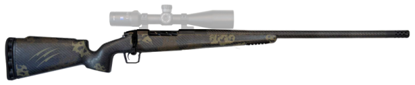 FIERCE FIREARMS CARBON RIVAL LR MIDNIGHT BRONZE CAMO 6.5 PRC 24" BARREL INCLUDES ZEISS SCOPE