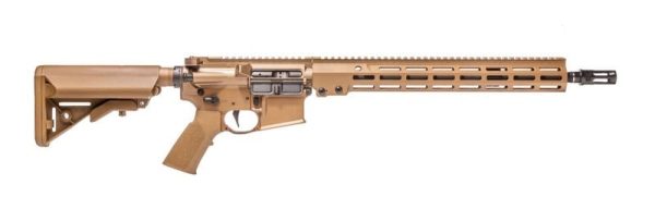 GEISSELE AUTOMATICS SUPER DUTY DESERT DIRT 5.56 16" BARREL SEMI-AUTOMATIC B5 ENHANCED SOPMOD STOCK GEISSELE RIFLE GRIP