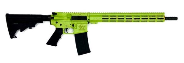 GREAT LAKES FIREARMS AR-15 ZOMBIE SPLATTER .223 WYLDE 16" BARREL 30-ROUNDS