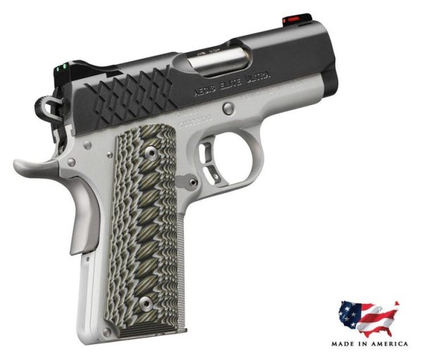 KIMBER AEGIS ELITE ULTRA STAINLESS / BLACK .45 ACP 3" BARREL 7-ROUNDS