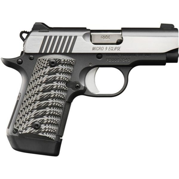 KIMBER MICRO 9 ECLIPSE STAINLESS / BLACK 9MM 3.15" BARREL 7-ROUNDS