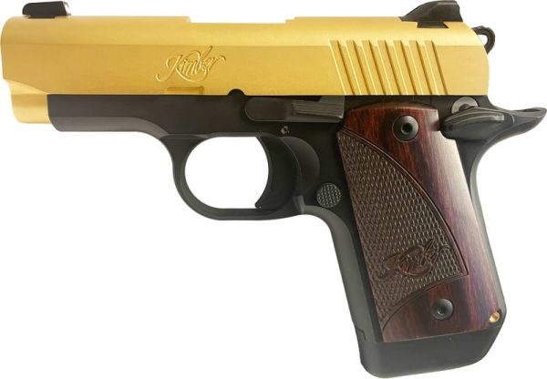 KIMBER MICRO 9 GOLD / BLACK 9MM 3.15" BARREL 6-ROUNDS EXCLUSIVE