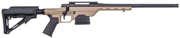 MOSSBERG MVP LIGHT CHASSIS TAN / BLACK 7.62 X 51 / .308 WIN 18.5-INCH 10RDS THREADED BARREL