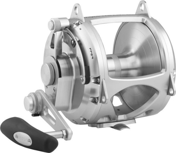 PENN INTERNATIONAL VIS 2-SPEED REEL SILVER