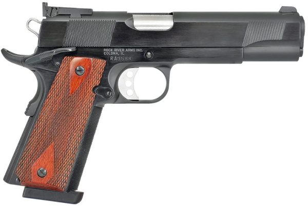 ROCK RIVER ARMS 1911 BASIC LIMITED BLUED .45 ACP 5" BARREL 7-ROUNDS