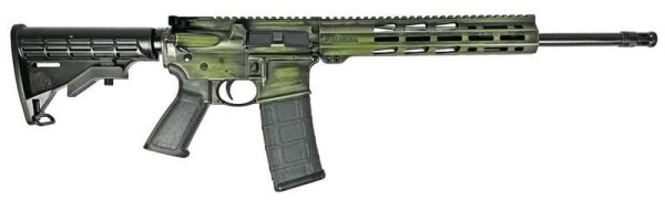 RUGER AR-556 "GREEN DISTRESSED" 5.56 / .223 REM 16" BARREL 30-ROUNDS