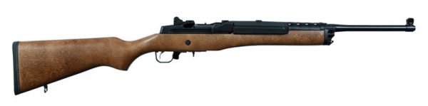 RUGER MINI-THIRTY HARDWOOD 7.62 X 39 18.5" BARREL 5-ROUNDS WITH GARAND-STYLE SAFETY