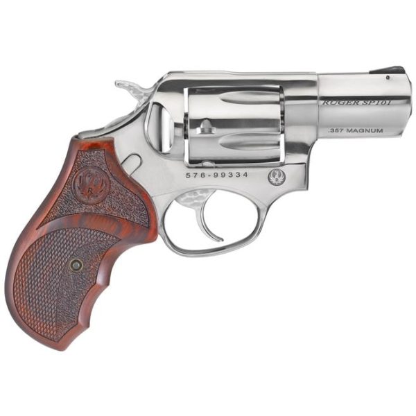 RUGER SP101 MATCH CHAMPION STAINLESS .357 MAG / .38 SPL 2.25" BARREL 5-ROUNDS