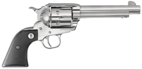 RUGER VAQUERO SASS STAINLESS .45 COLT 5.5" BARREL 6-ROUNDS PAIR OF TWO REVOLVERS