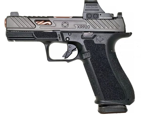 SHADOW SYSTEMS XR920 ELITE 9MM 4" BARREL 10 ROUNDS BK/BZ HS