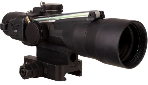 TRIJICON ACOG 3X30 GRN HS/DOT .223TRIJICON ACOG 3X30 DUAL ILLUM GREEN HORSESHOE/DOT