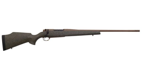 WEATHERBY MARK V WEATHERMARK LT 7MM WBY MAG BOLT ACTION RIFLE 28? BARREL 3 ROUNDS FDE