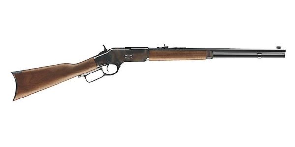 WINCHESTER MODEL 1873 SHORT RIFLE WOOD/ BLUED .357 MAGNUM/ 38 SPECIAL 20-INCH 10RD