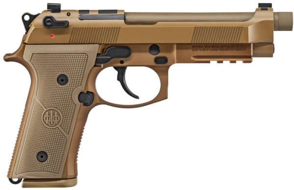 BERETTA M9A4 G FLAT DARK EARTH 9MM 5" BARREL 18-ROUNDS NIGHT SIGHTS