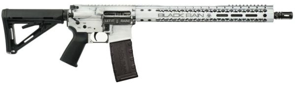 BLACK RAIN ORDNANCE SPEC15 BATTLEWORN WHITE 5.56 NATO 16" BARREL 30-ROUNDS