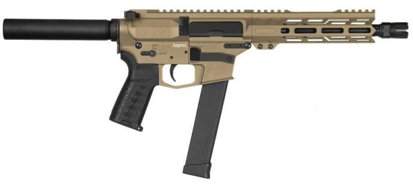 CMMG BANSHEE MK10 PISTOL COYOTE BROWN 10MM AUTO 8" BARREL 30-ROUNDS