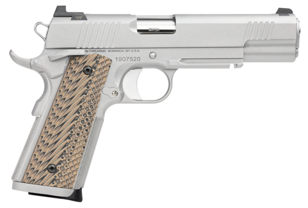 DAN WESSON SPECIALIST STAINLESS .45 ACP 5" BARREL 8-ROUNDS NIGHT SIGHTS