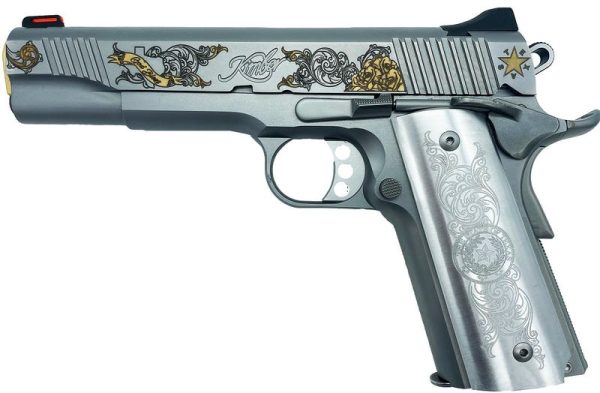 KIMBER STAINLESS II STAINLESS STEEL .45 ACP 5" BARREL 7-ROUNDS "TEXAS" GRABAGUN EXCLUSIVE