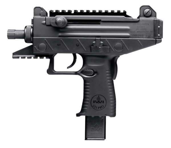 IWI UZI PRO 9MM 4.5" BARREL 25-ROUNDS MANUAL SAFETY