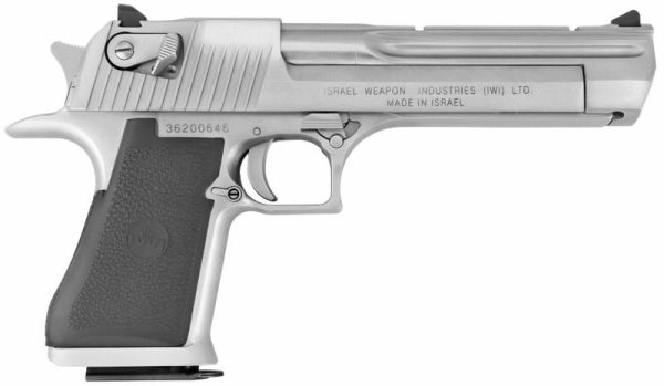 MAGNUM RESEARCH DESERT EAGLE MARK XIX BRUSHED CHROME .44 REM MAG 6" BARREL 8-ROUNDS