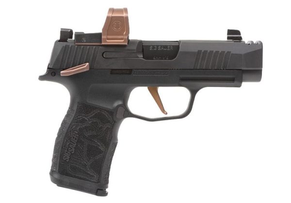 SIG SAUER P365 ROSE XL BLACK / ROSE GOLD 9MM 3.1" BARREL 12-ROUNDS W/ ROMEO ZERO ELITE
