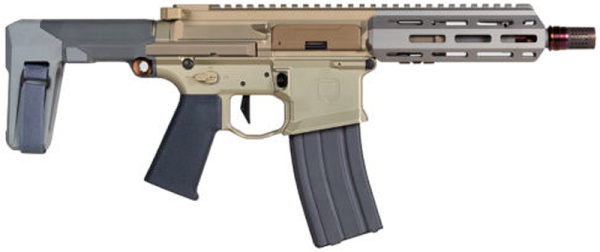 Q HONEY BADGER SBR FLAT DARK EARTH .300 AAC BLACKOUT 7" BARREL 30-ROUNDS OPTICS READY