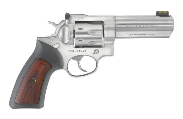 RUGER GP100 STAINLESS .357 MAG 4.2" BARREL 7-ROUNDS