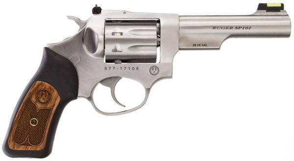 RUGER SP101 STAINLESS .22 LR 4.2" BARREL 8-ROUNDS