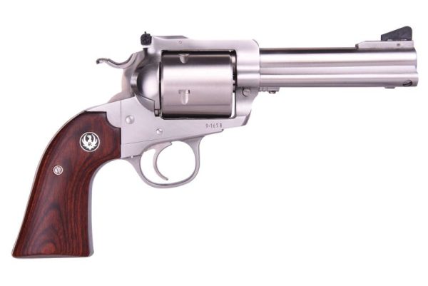 RUGER SUPER BLACKHAWK BISLEY BRUSHED STAINLESS .454 CASULL 4.625" BARREL 5-ROUNDS
