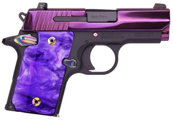 SIG SAUER P938 PURPLE 9MM 3" BARREL 6-ROUNDS